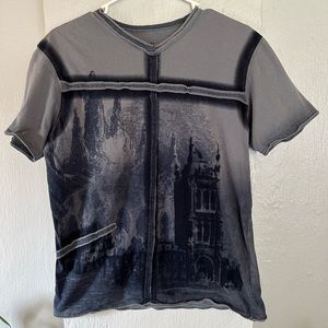 96 north faded panel tee size medium- y2k